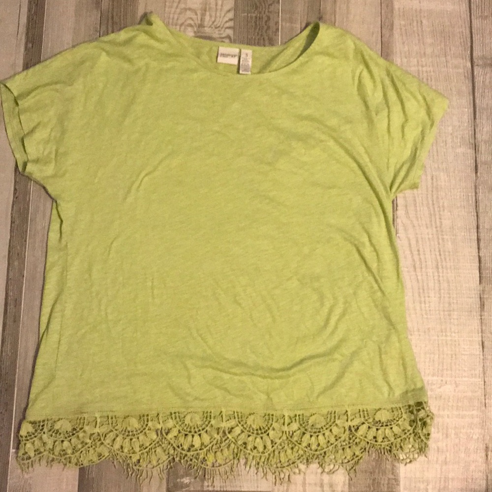 Chico’s Zenergy Green Top